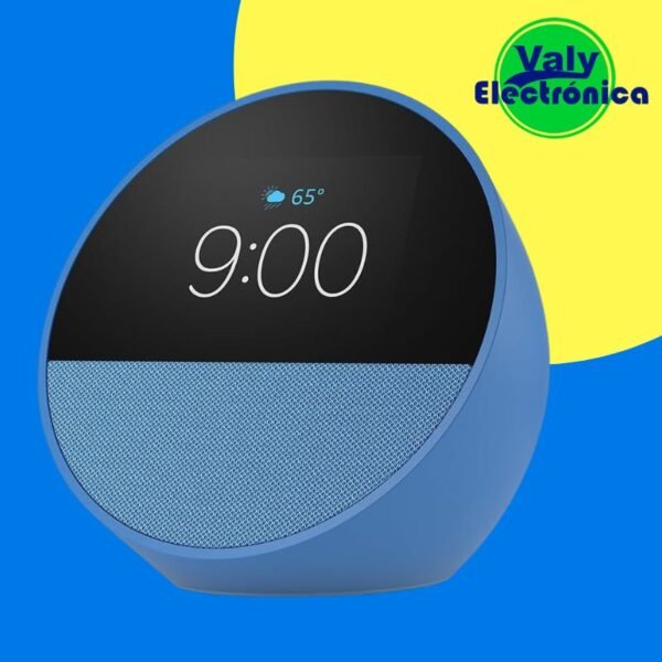 Nuevo Amazon Echo Spot (modelo de 2024), despertador inteligente con sonido vibrante y Alexa